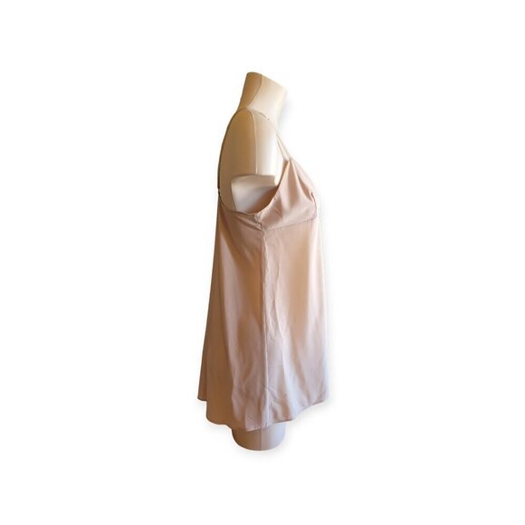 For Love and Lemons Nude Adjustable Strap Mini Slip Dress Medium Balletcore - Picture 3 of 8